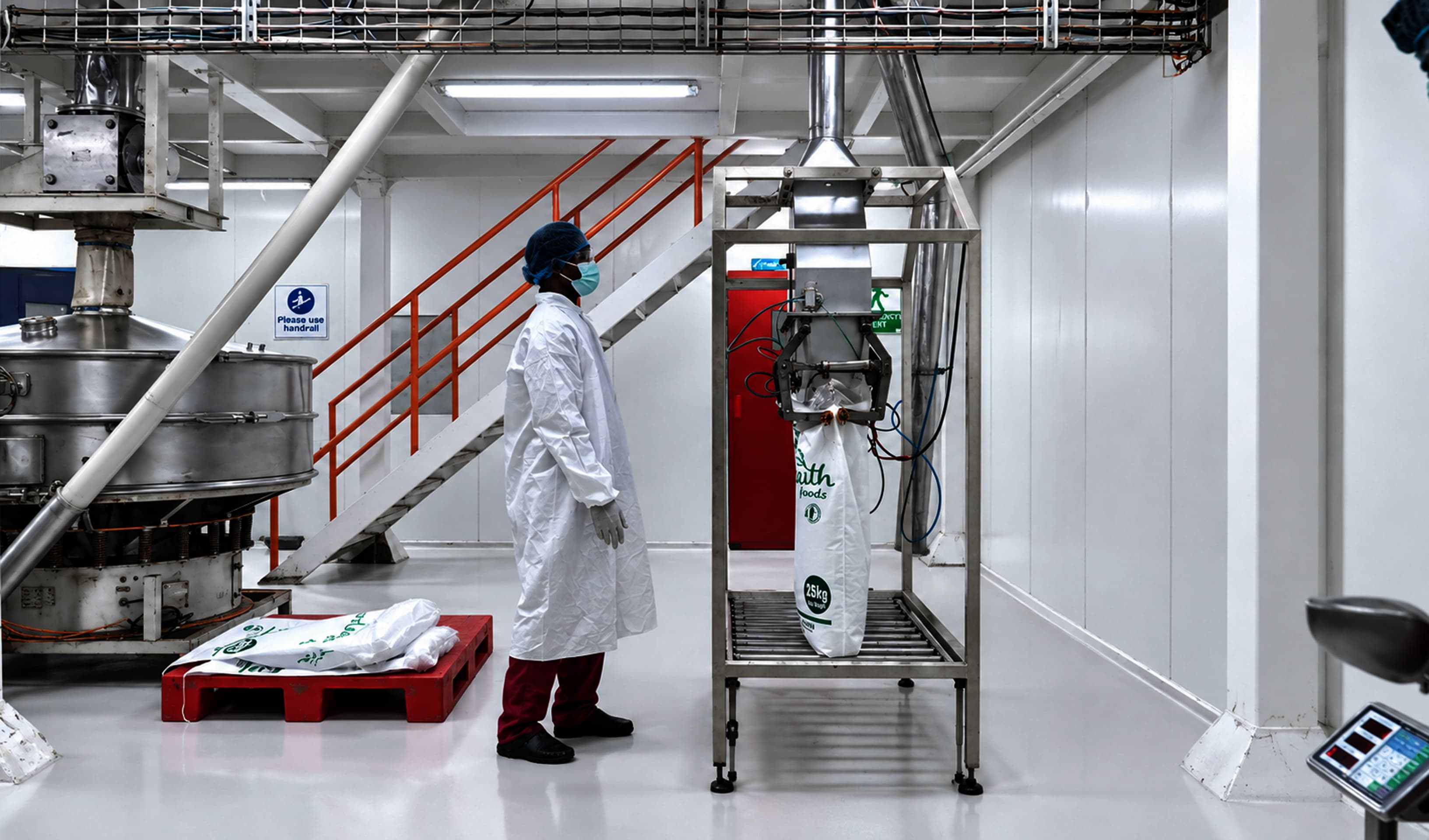 Bulk Discharge & Commercial Bagging Station