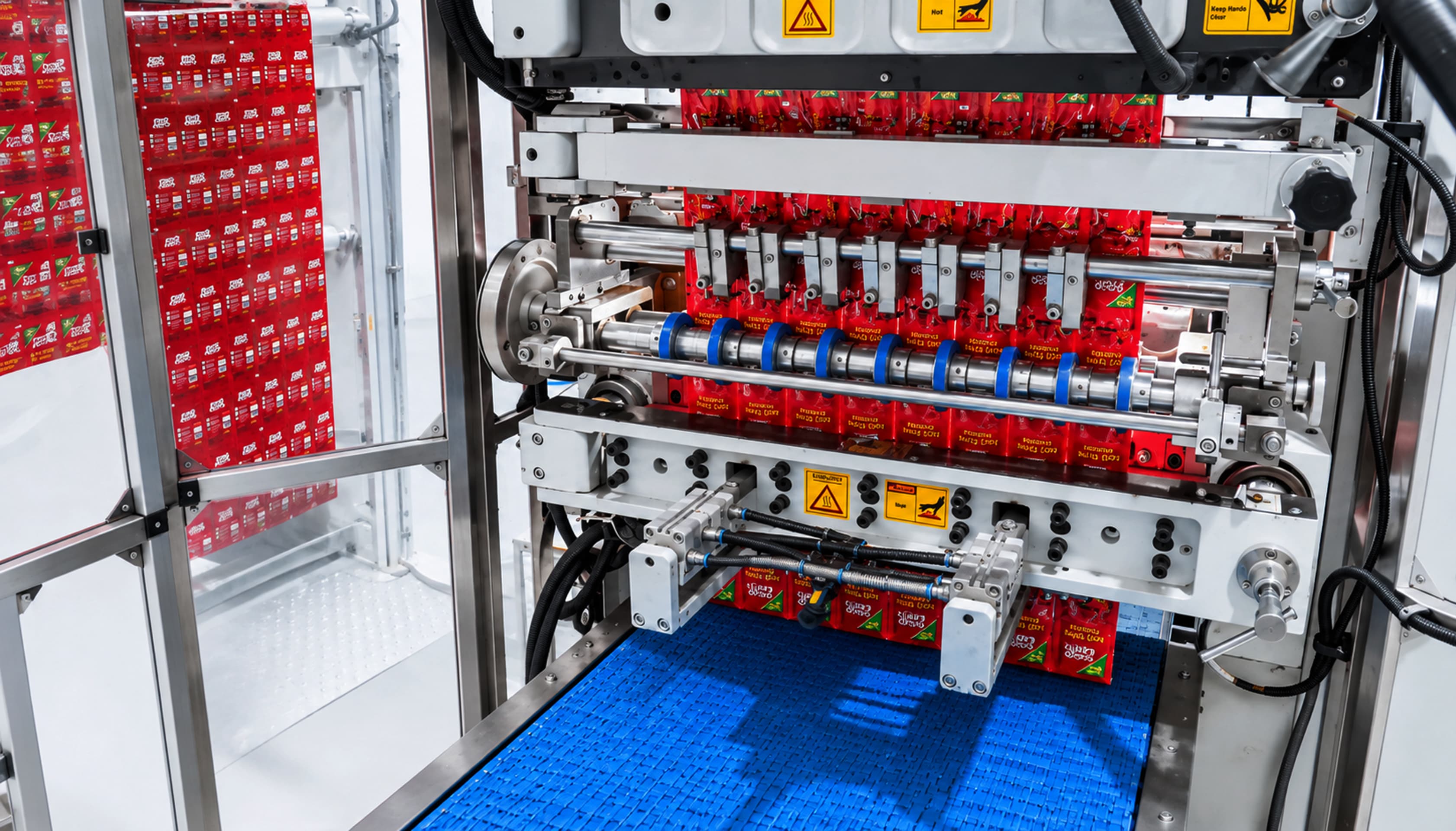 Continuous VFFS Automated Packaging Machine