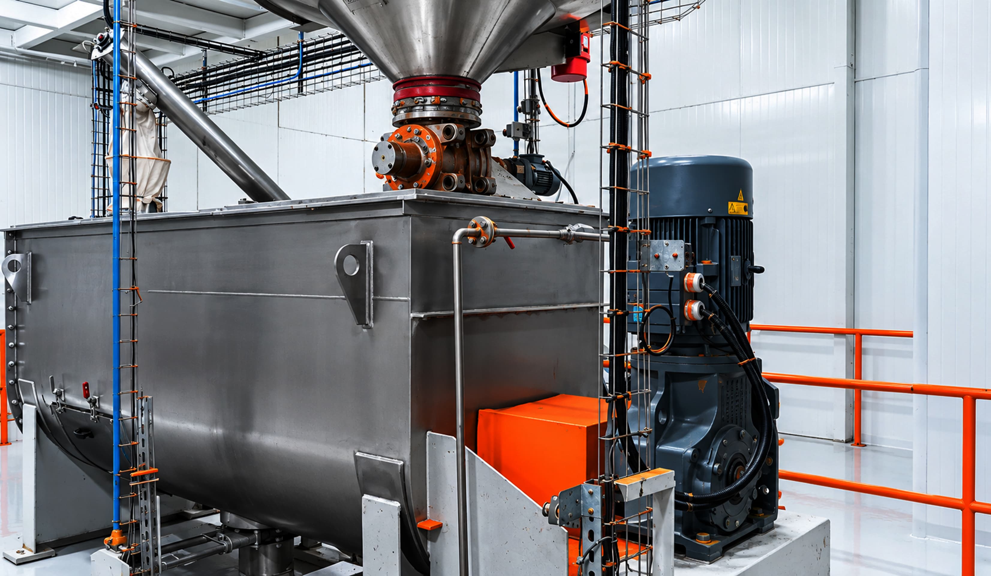 Stainless Steel Ribbon Blender