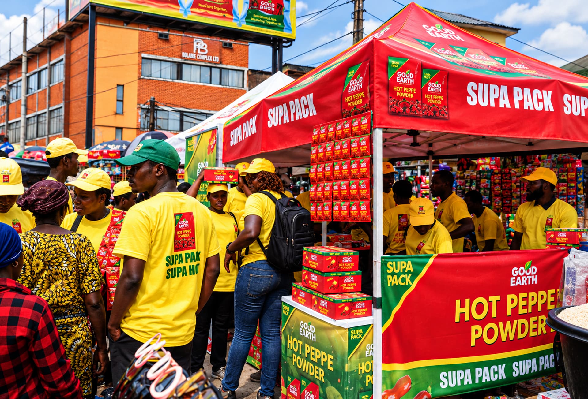 Wholesale Spice Distribution Stall