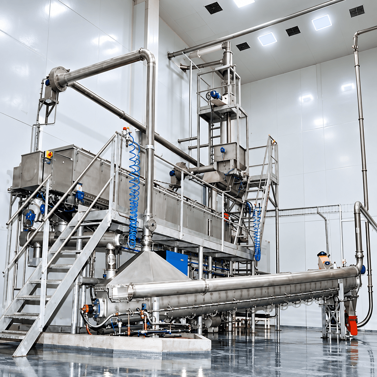 World-class industrial milling, pulverizing and continuous steam sterilisation line