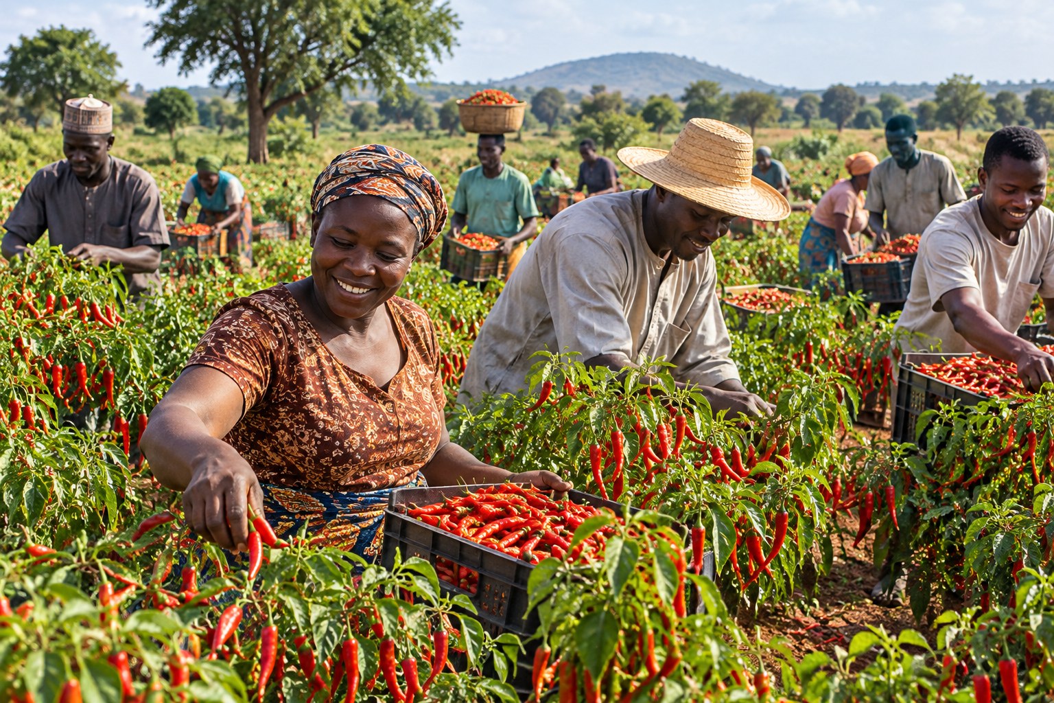 10,000+ farmers trained across 100 markets & 25 aggregators